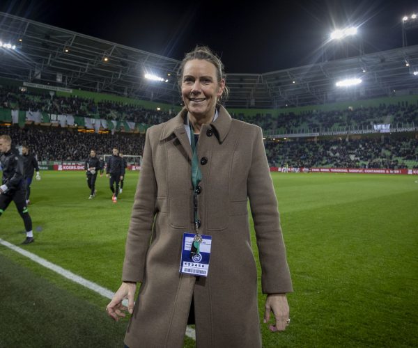 01–03-2925, Groningen , Voetbal, 
Eredivisie Seizoen  2024-2025, 
Fc Groningen - Fc Twente
(L-R)